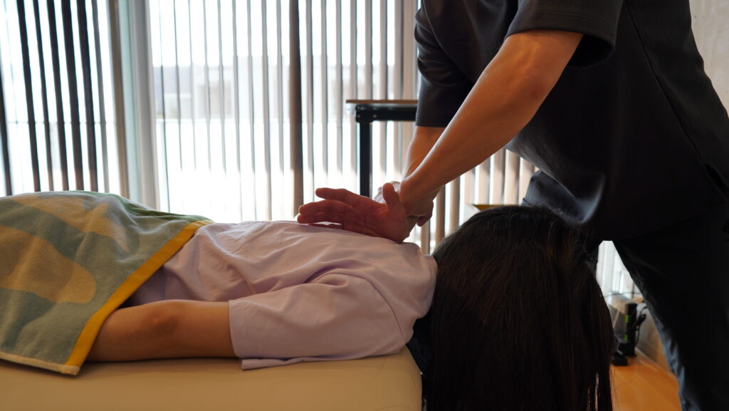 上部胸椎の動き